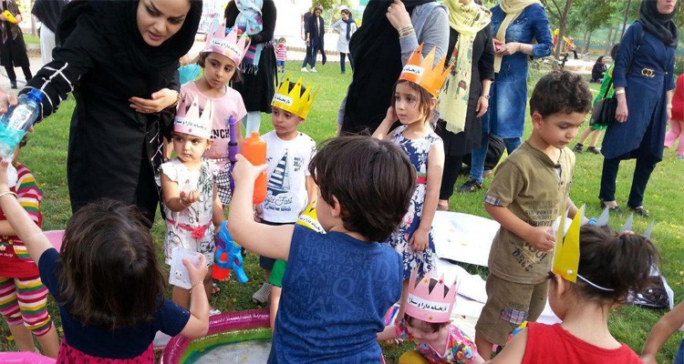 برگزاری جشن بازیهای آبی